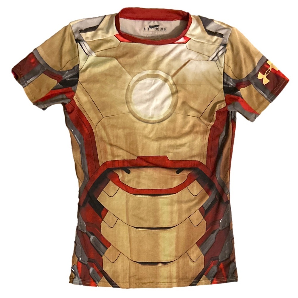 Under Armour Kids Iron Man Shirt YM